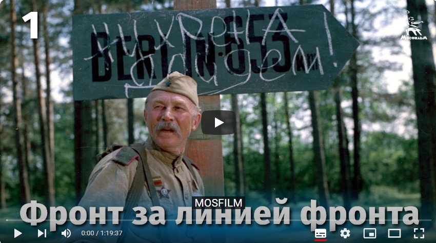 Фронт за линией фронта (военный, реж. Игорь Гостев, 1977 г.)